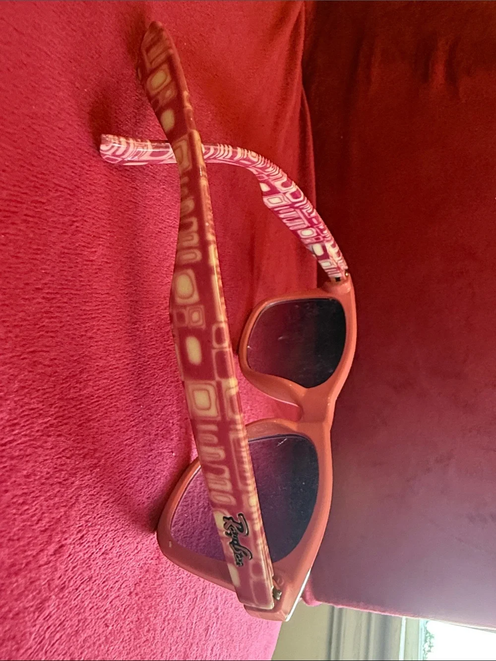 Ray-Ban Kids Coral Pink Sunglasses